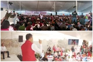 Armenta demuestra su poder pol&iacute;tico en cierre de precampa&ntilde;a; Eduardo Rivera sin esperanza alguna