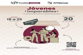 IJMP brinda oportunidades para emprendedores en Puebla con "J&oacute;venes Imparables: incubadoras de emprendimiento"