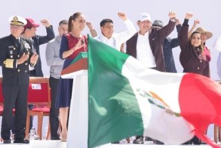 &ldquo;Sin tibiezas, vamos juntos con la presidenta Claudia Sheinbaum y la Cuarta Transformaci&oacute;n: Armenta