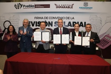 Firman Convenio de Revisi&oacute;n Salarial 2025 Gobierno de la Ciudad y Sindicato del Ayuntamiento