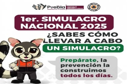 Gobierno de la Ciudad se sumar&aacute; al 1er. Simulacro Nacional 2025