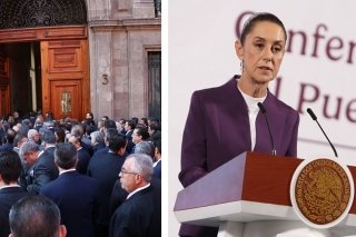 Empresarios se re&uacute;nen con Claudia Sheinbaum en Palacio Nacional