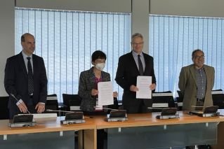 Firma BUAP convenio de colaboraci&oacute;n con el CERN para la construcci&oacute;n del nuevo acelerador de part&iacute;culas: el Future Circular Collider