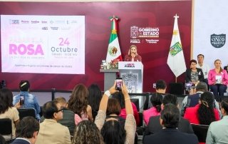 Gobierno Estatal suma esfuerzos por la salud de las mujeres con latido rosa