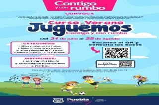 Deporte municipal oferta cursos de verano &ldquo;Juguemos Contigo y Con Rumbo 2023&rdquo;