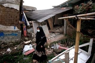 Indonesia: sube a 162 la cifra de muertos por sismo que dej&oacute; 700 heridos y m&uacute;ltiples da&ntilde;os