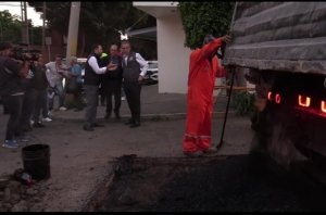 Avanza Gobierno de la Ciudad en la mejora de servicios p&uacute;blicos con alumbrado, bacheo y semaforizaci&oacute;n