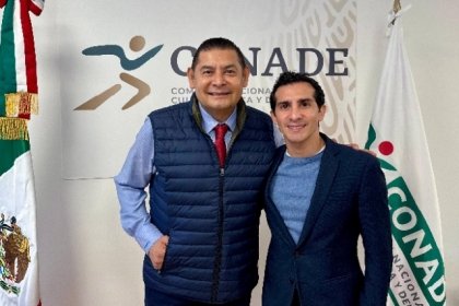 Armenta y Rommel Pacheco impulsar&aacute;n talentos deportivos de Puebla