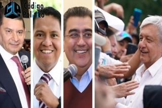 Morenistas poblanos celebran 5 a&ntilde;os de AMLO en el gobierno&nbsp;