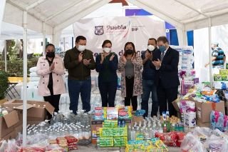 SMDIF recibe donativo del Suethapipopd para beneficiar a las familias de San Pablo Xochimehuac&aacute;n