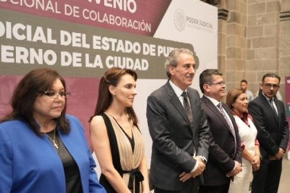 Gobierno de la Ciudad y Poder Judicial firman convenio en favor del fortalecimiento institucional