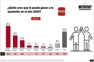 Mitofsky avala a Armenta como la mejor opci&oacute;n en Morena