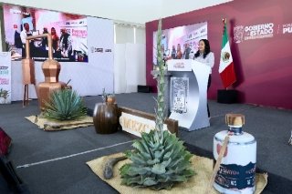 Gobierno estatal reconoce la excelencia del Mezcal poblano con "premio al origen 2026"