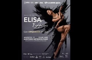 Invita IMACP a espect&aacute;culo Gala con Elisa Carrillo