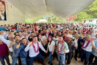 Por Amor a Puebla, justicia social para los pueblos originarios refrenda el senador Armenta