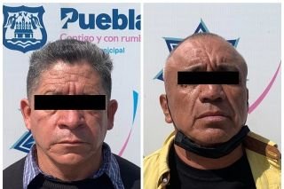 Multiasaltantes de tiendas oxxo son detenidos por la polic&iacute;a municipal de Puebla