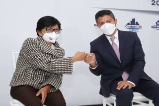 Ante Eduardo Rivera P&eacute;rez y Lilia Cedillo inicia foro para construcci&oacute;n del plan municipal de desarrollo 2021-2024