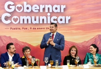 Percepci&oacute;n social, fundamental para gobernar, medios de comunicaci&oacute;n, actores clave para transformar a Puebla