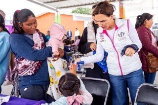 Visita MariElise Budib San Miguel Espejo para dar seguimiento al programa "Peque&ntilde;os Imparables"