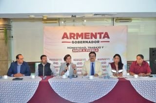 "Por sus mentiras y sus pr&aacute;cticas de corrupci&oacute;n, el PAN ya perdi&oacute; la elecci&oacute;n": Vocer&iacute;a de Armenta&nbsp;