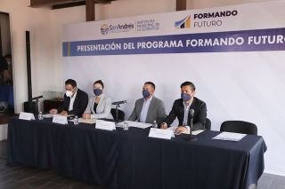 Presenta Mundo Tlatehui programa "Formando Futuro", en beneficio de las y los j&oacute;venes sanandrese&ntilde;os