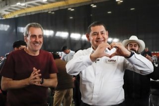 Colaborar, es un principio del humanismo mexicano que se aplica en el Gobierno de Puebla