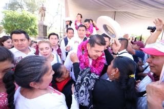 Armenta anuncia proyectos h&iacute;dricos y agropecuarios para Tetela de Ocampo