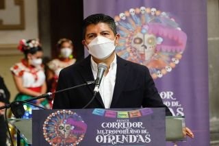 Puebla, San Andr&eacute;s Cholula, San Pedro Cholula, Cuautlancingo Y Huejotzingo inauguran el primer Corredor de Ofrendas Metropolitano
