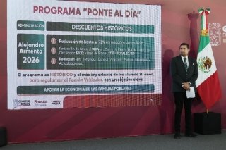 Programa "Ponte al d&iacute;a" ofrece descuentos hist&oacute;ricos para regularizar veh&iacute;culos en Puebla