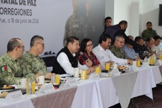 Gobiernos Federal, Estatal y Fuerzas Armadas refuerzan estrategia de seguridad en la Sierra Norte