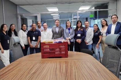 Agua de Puebla se suma a la recolecci&oacute;n del Banco de Alimentos