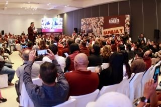 Armenta realiza foros de la  Transformaci&oacute;n en favor de Sheinbaum y Obrador