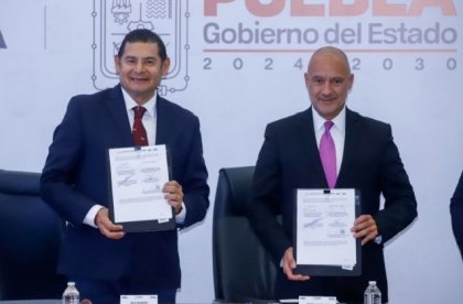 Gobierno federal y estatal firman convenio clave para infraestructura, ciencia y bienestar social