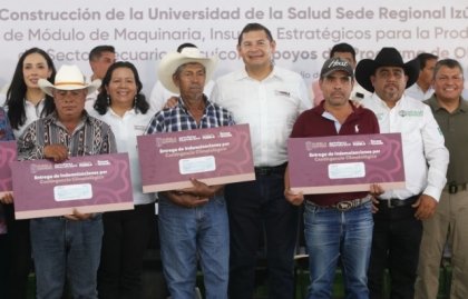 Inversi&oacute;n hist&oacute;rica para la seguridad comunitaria en el campo, impulsa gobierno de Puebla