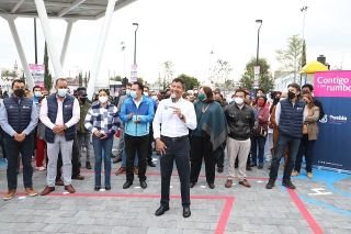 Ayuntamiento de puebla entrega un parque m&aacute;s, ahora en romero Vargas