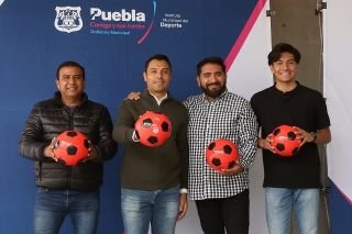 Ayuntamiento de Puebla presenta el torneo municipal de Fut-7&nbsp;
