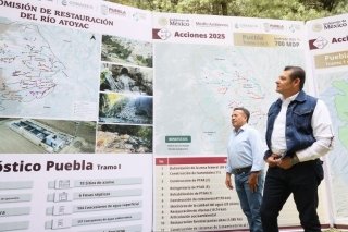 Gobierno de Puebla y CONAGUA impulsan acciones en el nacimiento del R&iacute;o Atoyac