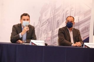 Equipo de transici&oacute;n de Eduardo Rivera P&eacute;rez presenta balance de reuniones del periodo de transici&oacute;n