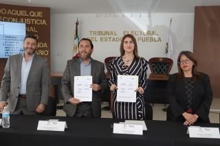 Signan convenio de Colaboraci&oacute;n Acad&eacute;mica entre el TEEP y el Instituto Poblano de Estudios Superiores.&nbsp;