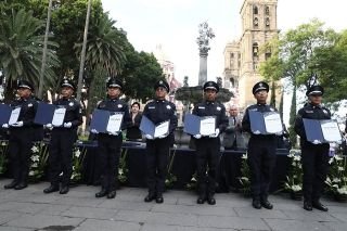 Polic&iacute;a municipal suma 52 nuevos elementos para reforzar la estrategia de seguridad