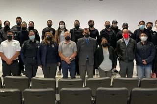 Capacita comisi&oacute;n de Derechos Humanos a polic&iacute;as de San Andr&eacute;s Cholula