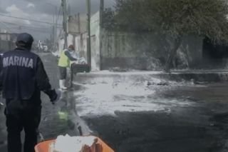 Tras 36 d&iacute;as de inundaciones, Chalco presenta calles sin aguas negras
