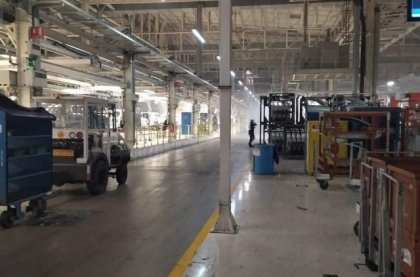 Explosi&oacute;n en planta Volkswagen moviliza a cuerpos de emergencia