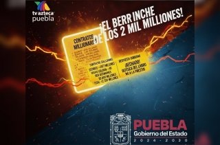 &iexcl;El precio de la verdad: Tv Azteca exhibe su faceta extorsionadora tras fracasar en su intento de saquear 2 mil 350 MDP a Puebla