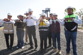 Avanza 65% obra de la P&oacute;nganse, para dar paso al puente de la transformaci&oacute;n