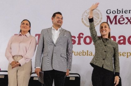 D&eacute;cima Visita de la presidenta Sheinbaum a Puebla reafirma respaldo federal: Armenta