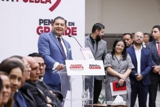 Puebla contribuir&aacute; al desarrollo contemplado en el proyecto de Naci&oacute;n de la Presidenta Claudia Sheinbaum: Alejandro Armenta