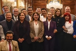 Desde Palacio Nacional, Alejandro Armenta reafirma inter&eacute;s de Puebla para consolidar el IMSS Bienestar