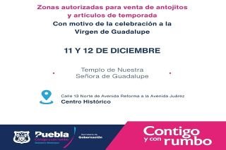 Por celebraciones guadalupanas se permitir&aacute; venta de antojitos en inmediaciones de &lsquo;La Villita&rsquo;