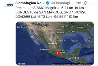 Sismo de 5.2 sacude Puebla y activa alertas; suman 4 mil 622 r&eacute;plicas del temblor del 2 de enero
